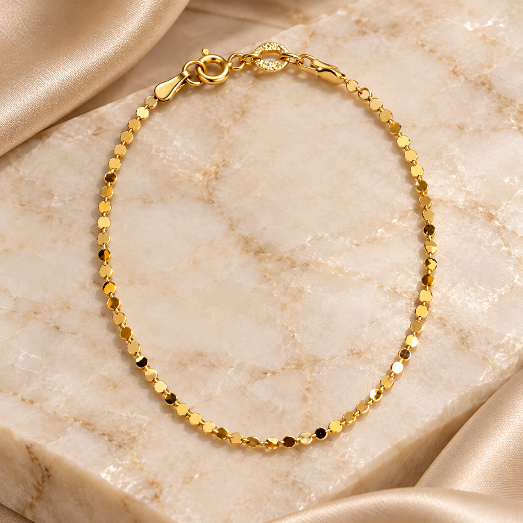 Pulsera espejos circular (17 cm - 1,5 mm)
