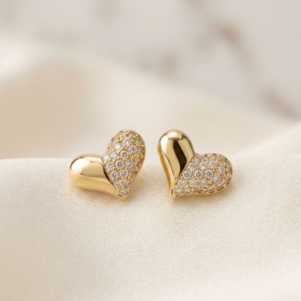 Topo sguridad corazon circon liso 09021459