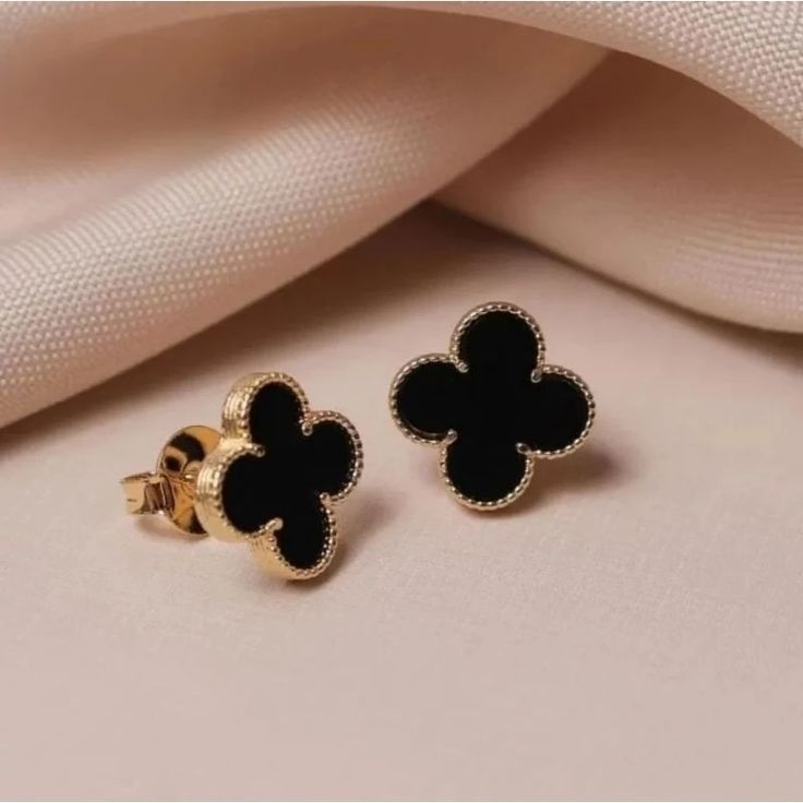 Cadena Aros 1.8 mm 45 Cms + Conjunto Clover Black.
