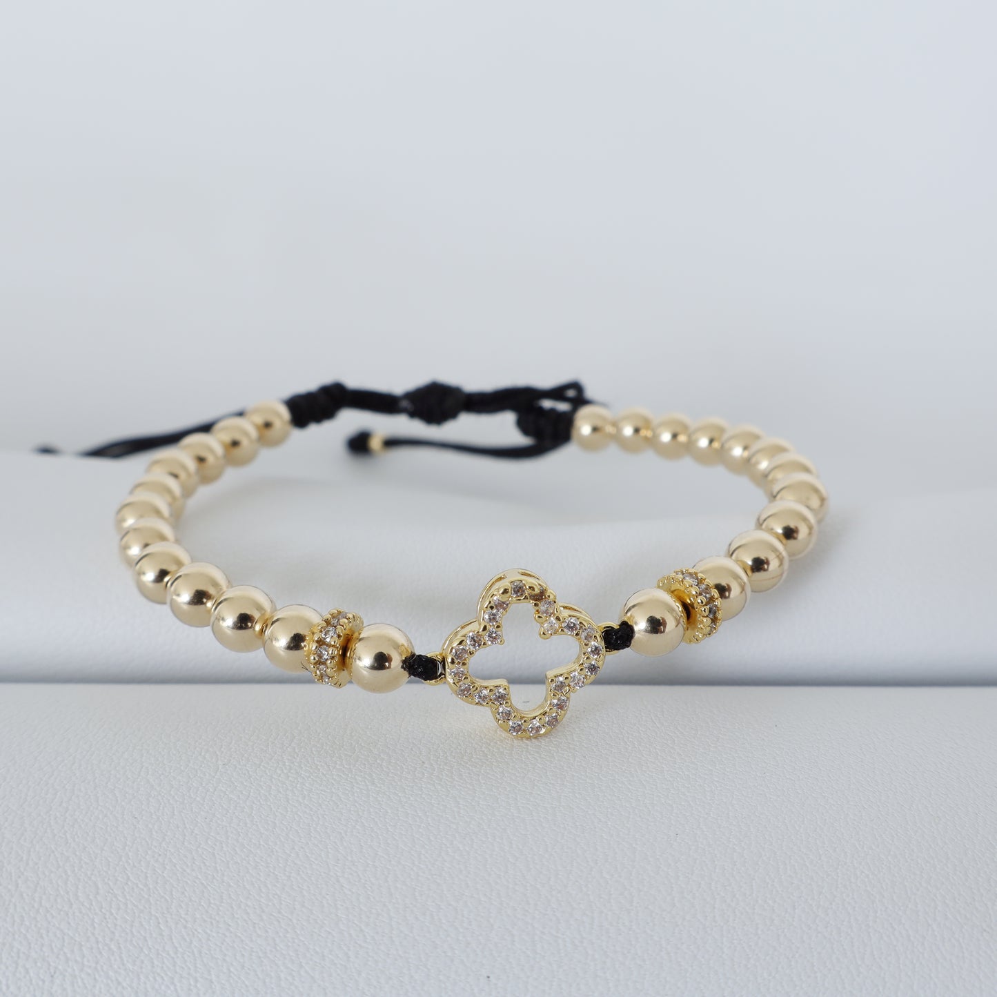 Pulsera Trébol 4 hojas de la suerte