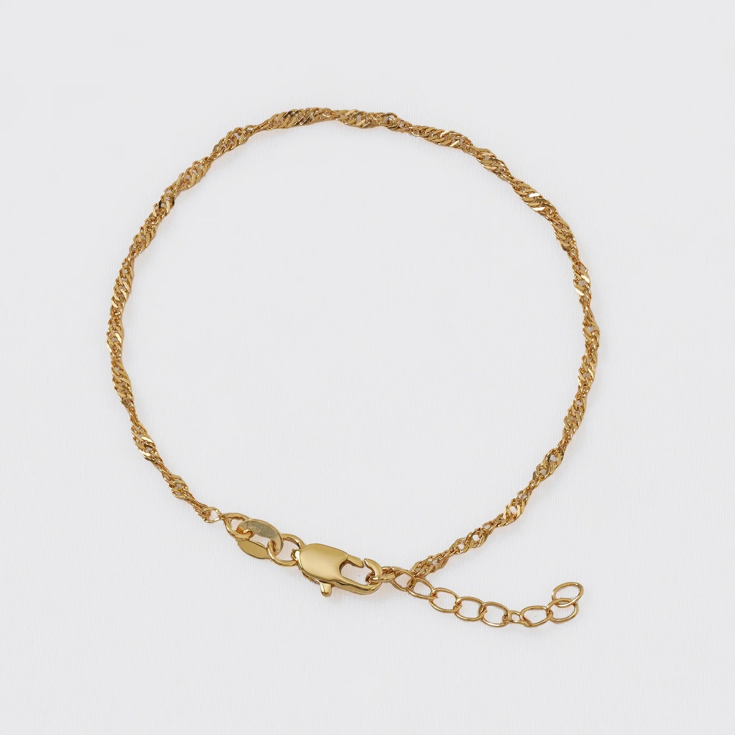 Pulsera Singapur 16cm + Extensor 1,5cm