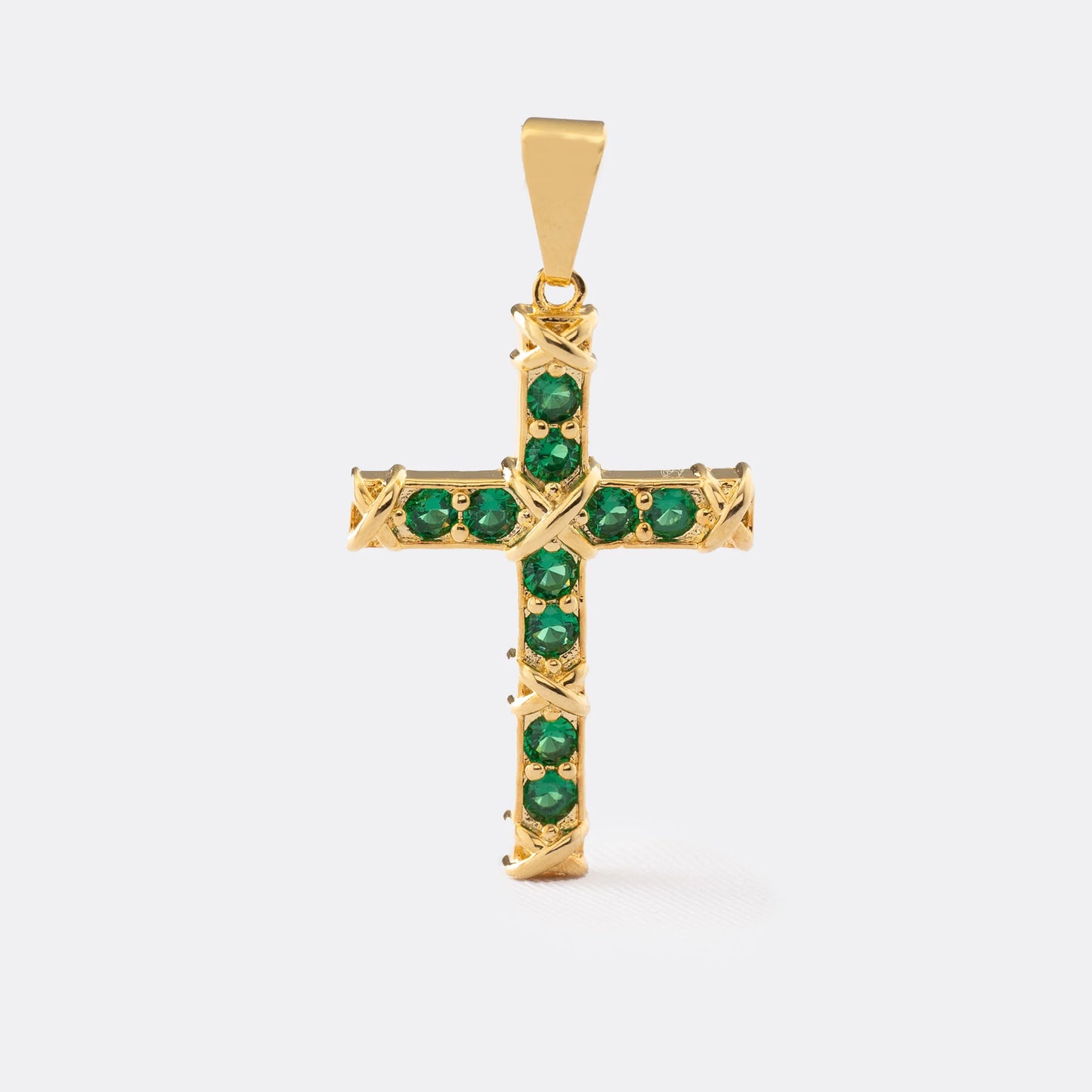 Cadena Caracol Gruesa 45 Cms + Dije Green Paradise