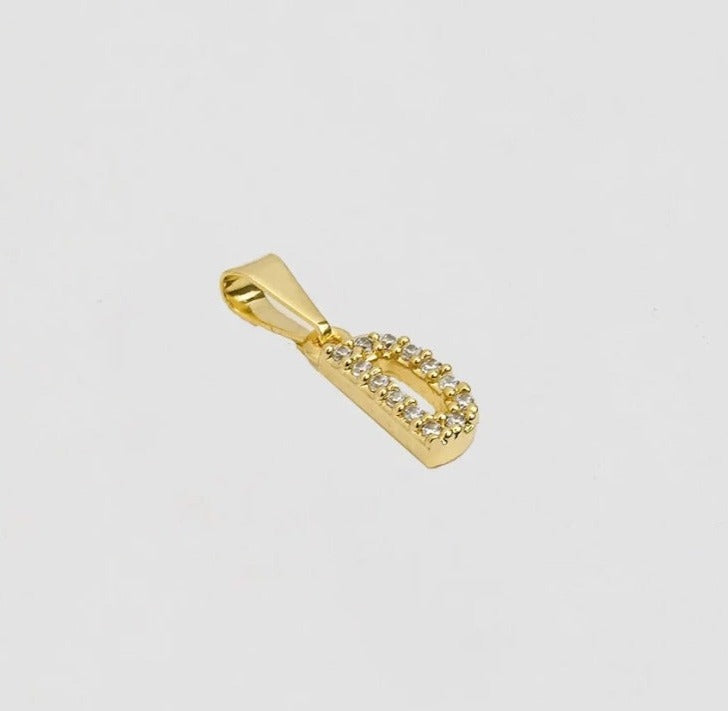 Pulsera tejida Letra Circonia (Balin #4)