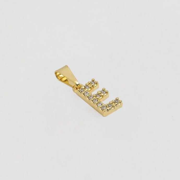 Pulsera tejida Letra Circonia (Balin #4)