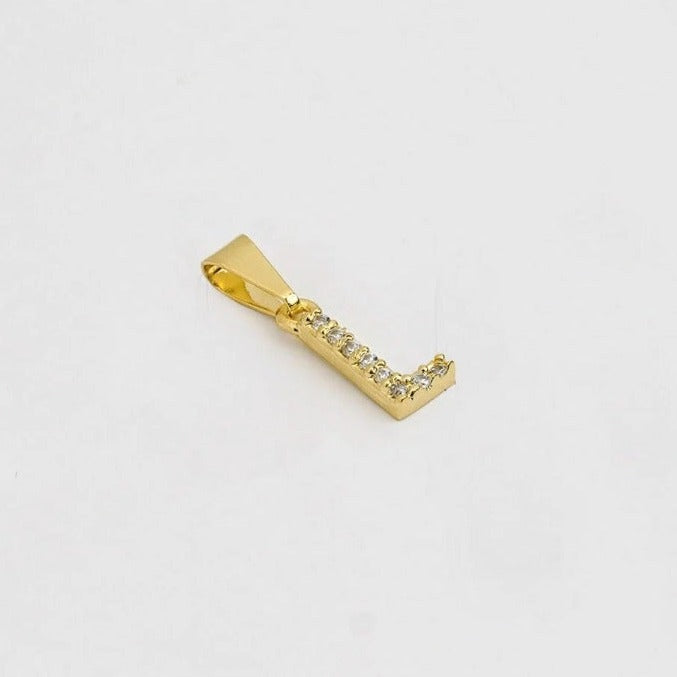 Pulsera tejida Letra Circonia (Balin #4)
