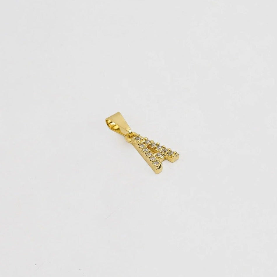 Pulsera tejida Letra Circonia (Balin #4)