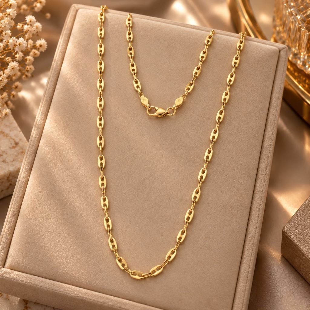 CADENA GUCCI MINI MACIZA 50CM 3MM IPM 09070329