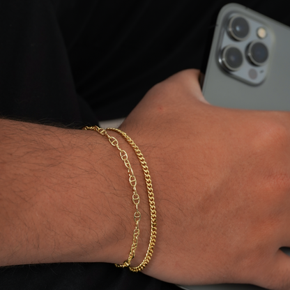 Pulsera Cubana 20cm