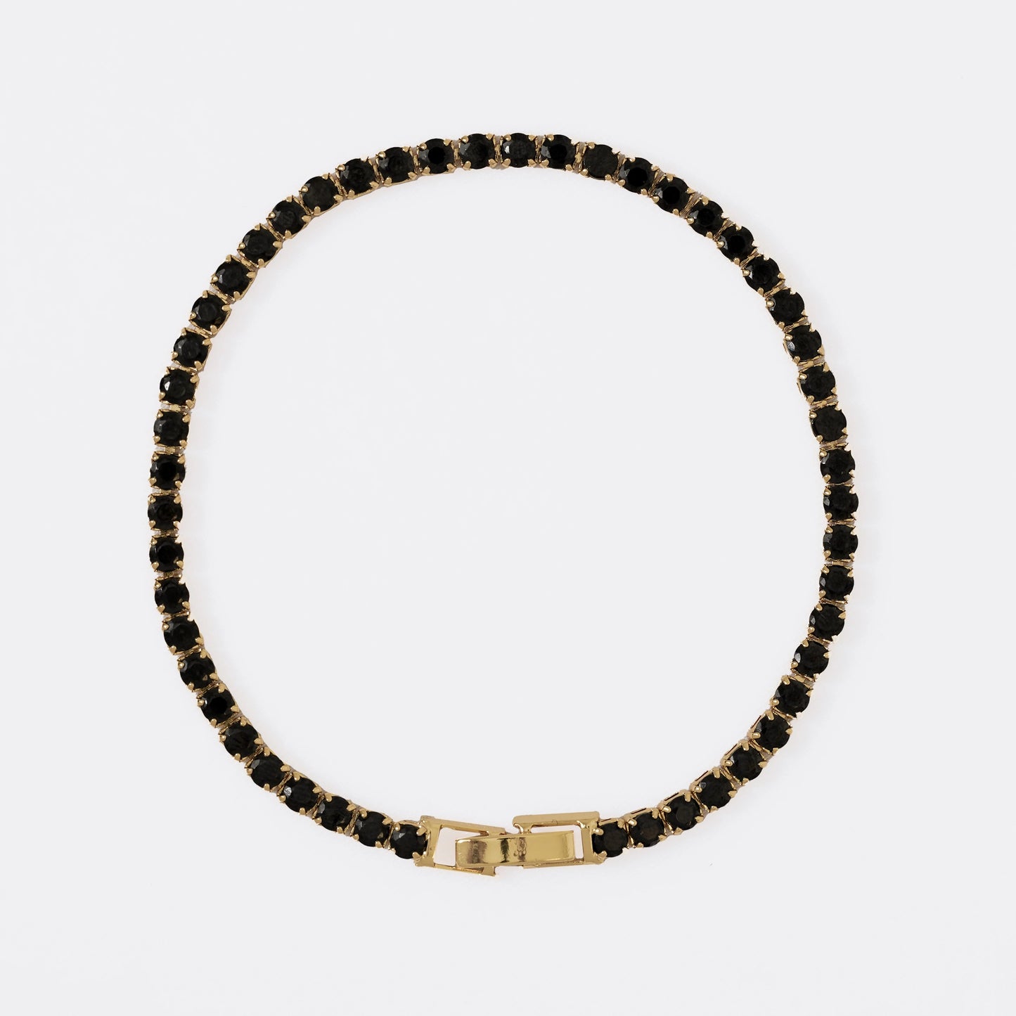 Pulsera Circconias Negras 20cm