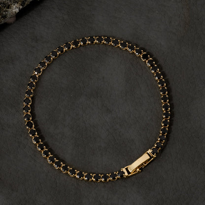 Pulsera Circconias Negras 20cm