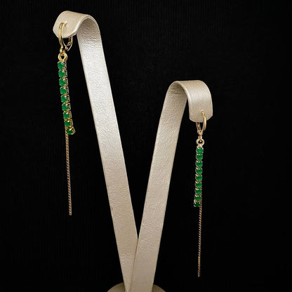 Aretes Esencial Verde